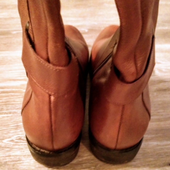 Ciao Bella Brown Leather Tall Riding Boots - Picture 8 of 8
